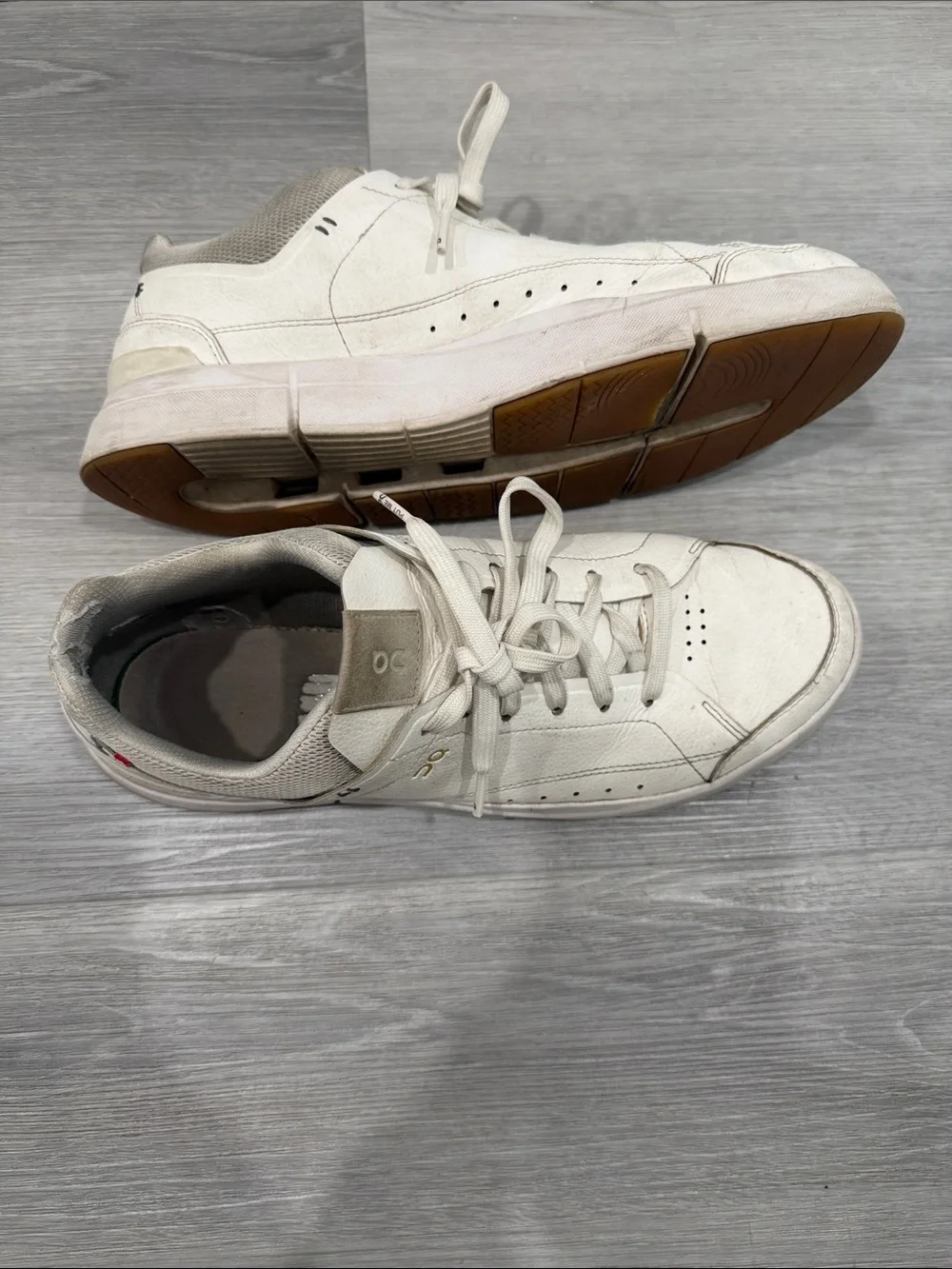 On Running White Men's Low-Top Sneakers
